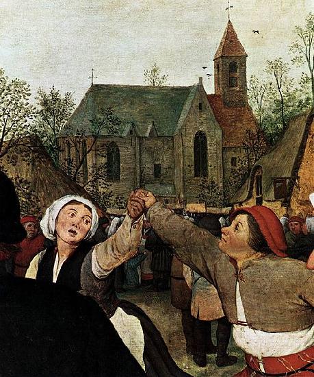 Pieter Bruegel the Elder The Peasant Dance Sweden oil painting art